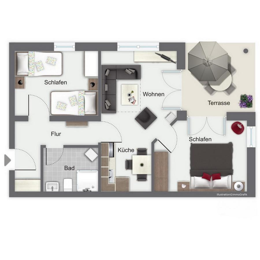 Duenenblick Wohnung 38 บอลเทินฮาเกิน ภายนอก รูปภาพ